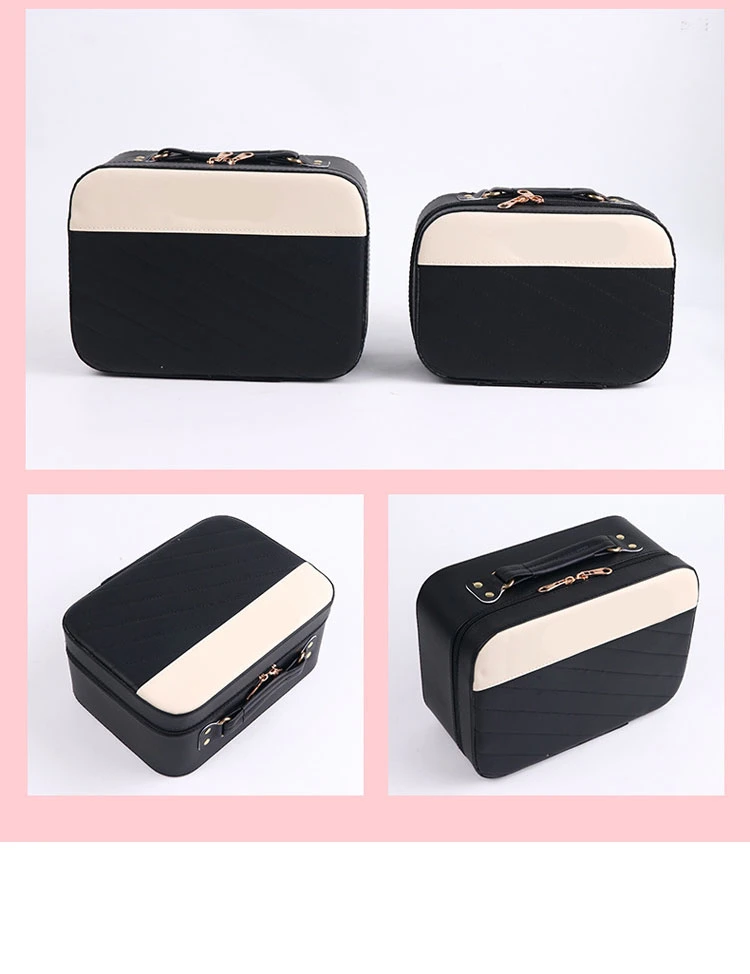 Hot Sell Fashion Custom Bulk Travel Makeup Bag High Quality Custom Logo Cosmetic Bag Large Capacity Makeup Organizer Bag