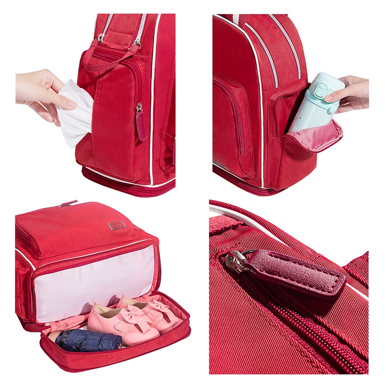 OEM Customize Extra Large Back Pack Travel Diaper Storage Bag