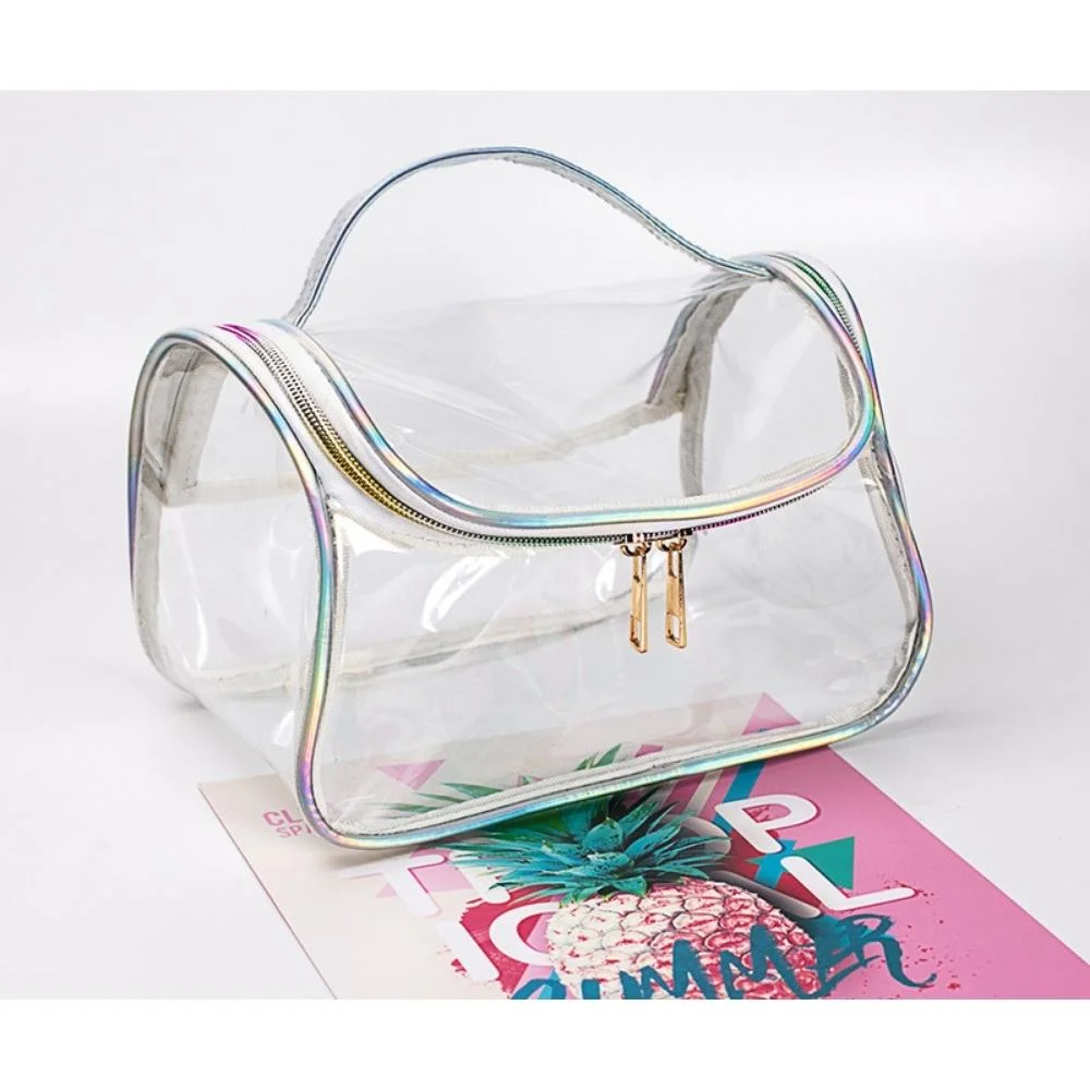 Waterproof Transparent Storage Container Toiletry PVC Cosmetic Bags Makeup Organizer Wbb21151