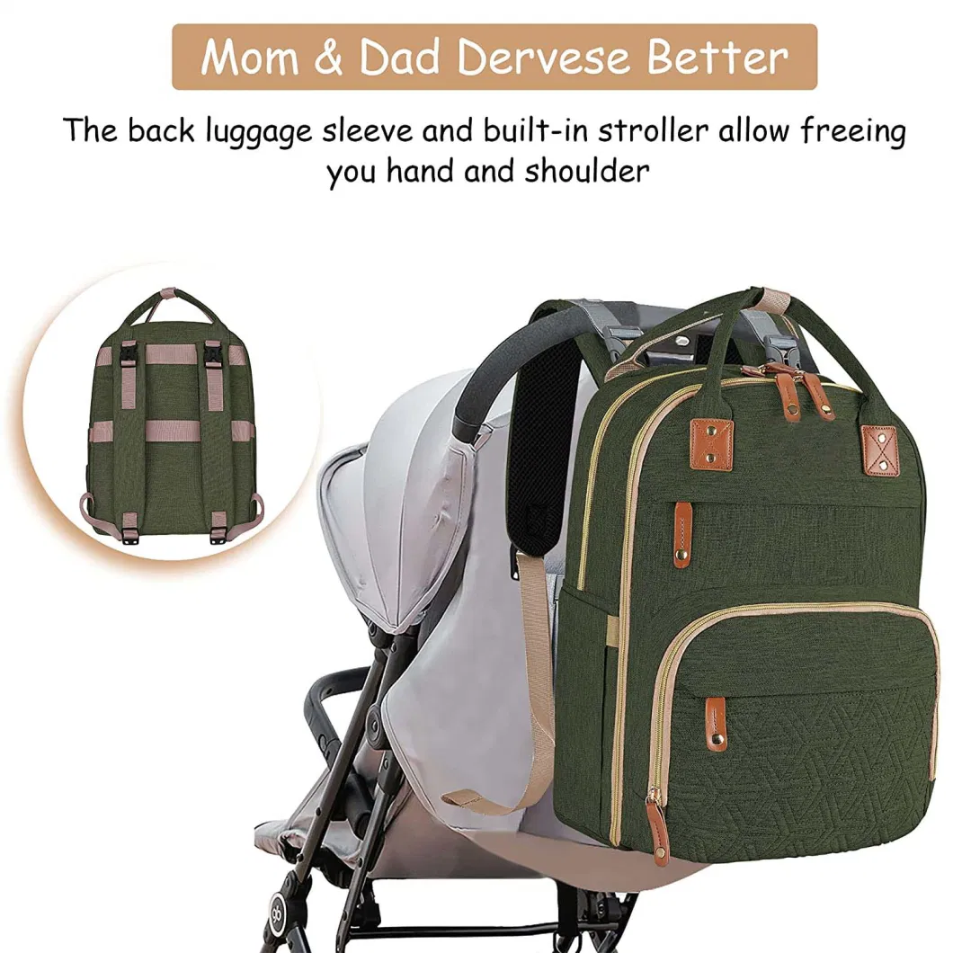 Large Unisex Baby Bags Baby Diaper Bag Backpack for Boys Girls