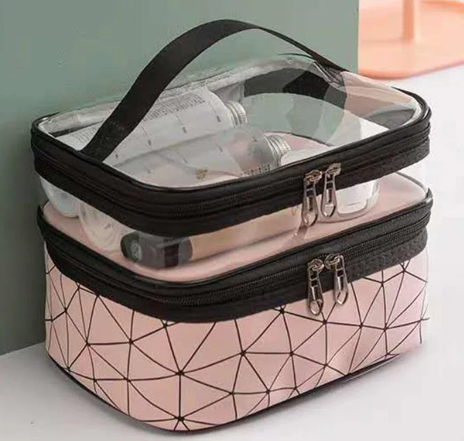 MD2379 Designer Fashion Ladies Cosmetic Bag Wholesale Makeup Storage Handbag