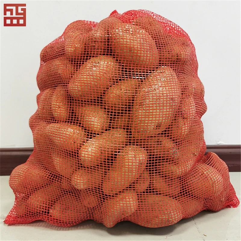 Eco Friendly Fresh Produce Header Bulk Cosmetic Breathable Fruit Mesh Bags /String Bag