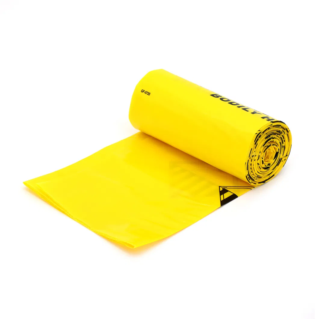 Strong Black Dustbin Bin Liner Plastic Bag Garbage Bag Waste Trash Bag Packaging Roll Bag