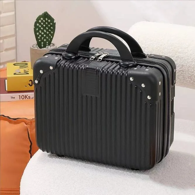 14inch Cute Travel Makeup Case ABS Lady Women Cosmetic Hard Case