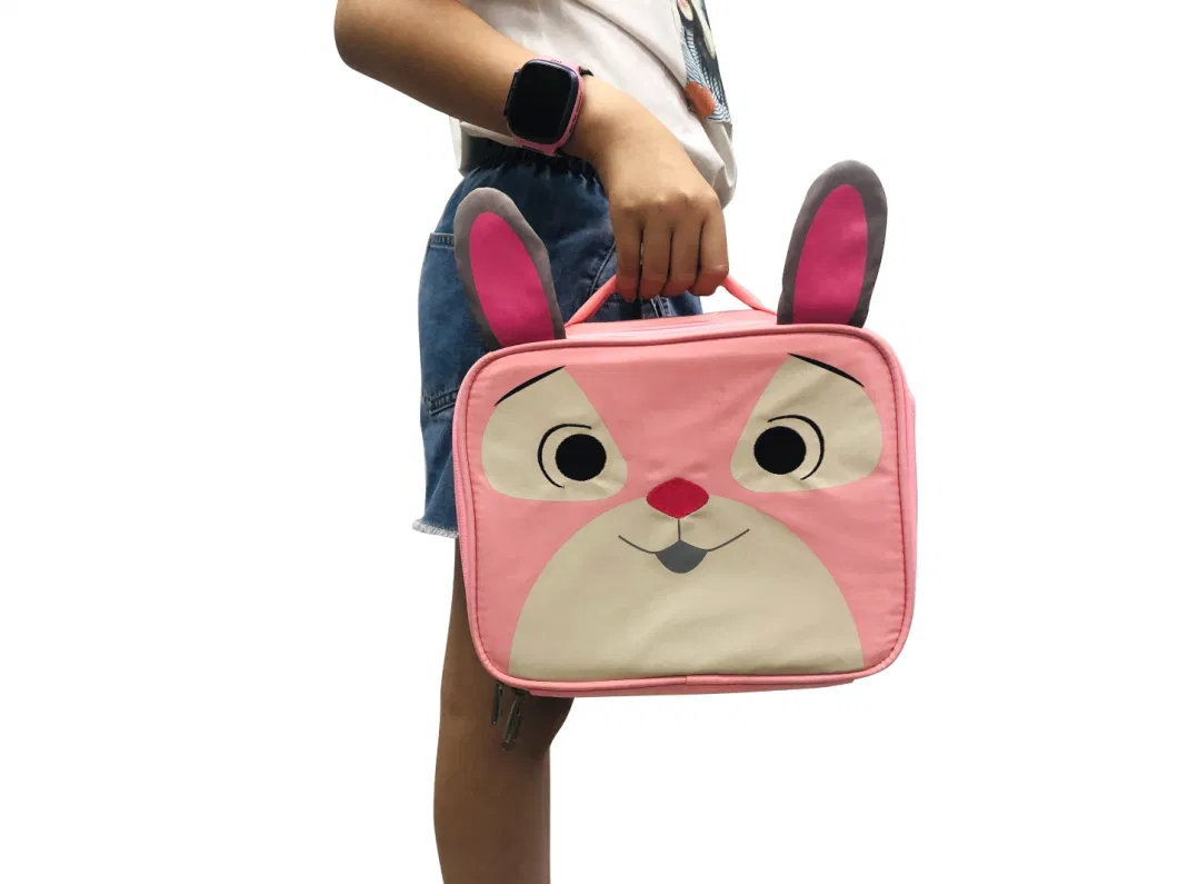 Cooler Children Bag Small Multi-Function School Polyester Insulated Thermal Oxford Tote Cooler Children Kids Lunch Bag