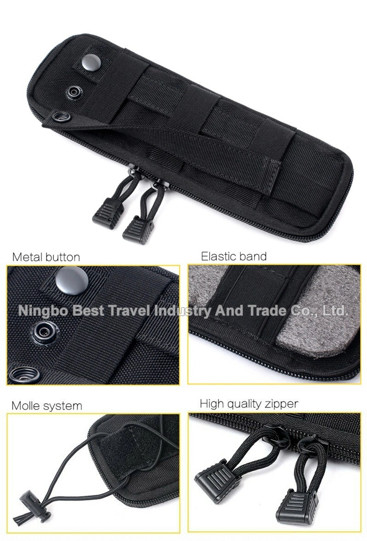 Flashlight Holder EDC Tool Gear Bag Tactical Knife Pouch Molle Bag