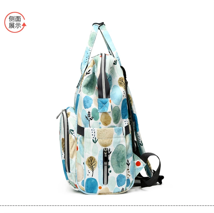 (WD0090) Mom Baby Multi-Function Waterproof Outdoor Travel Diaper Bags