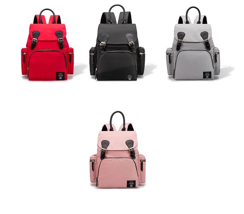Sh2176 Nappy Mommy Leather Baby Diapers Backpacks Outdoor Fashion Luxury Women Nylon Travel Baby Custom Luxury Bag Diaper Backpack