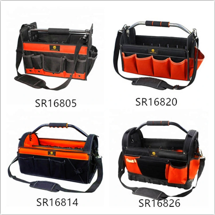 OEM Foldable Folding Portable Car Detailing Tool Bags with Steel Tubular Handle Hot Sale Tool Bag