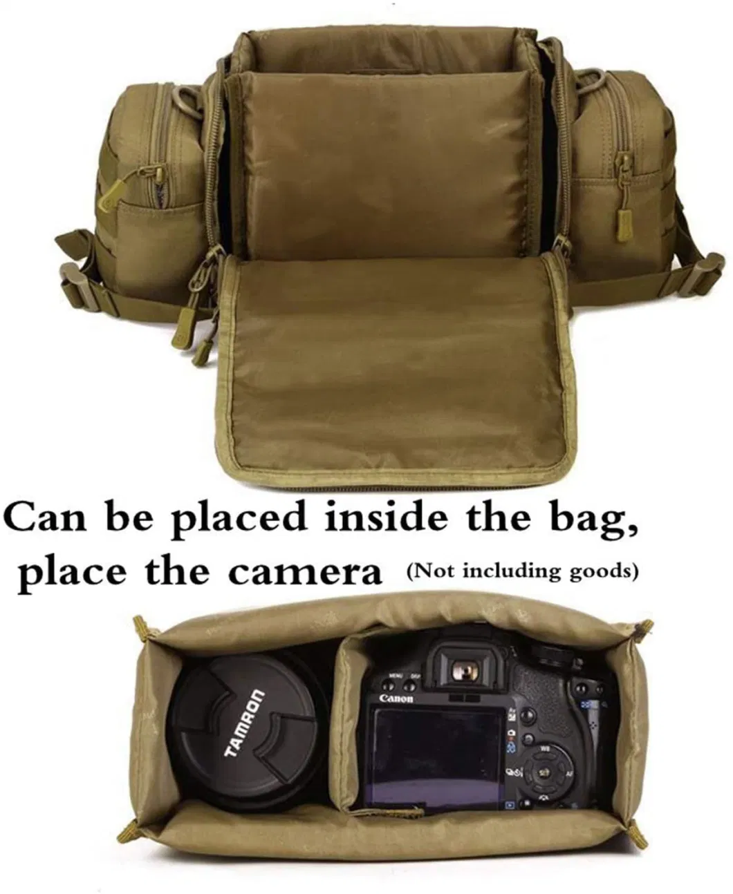 Tactical Sling Pack Bag Fanny Pack Waist Bag EDC Camera Bag Molle