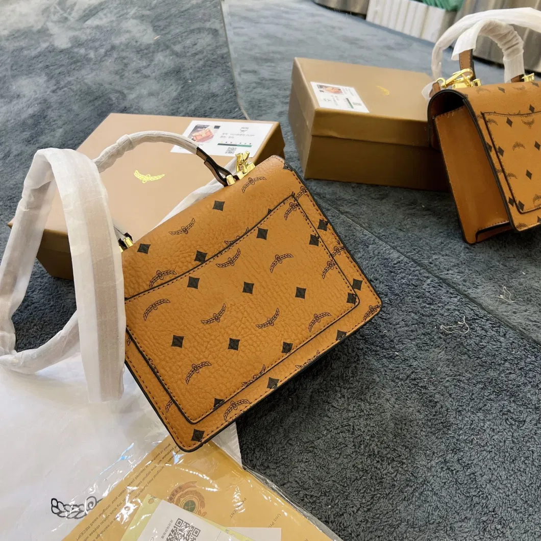 Customized Brands Leather Bag Luxury Mcm Handbags Designer Shoulder Bags