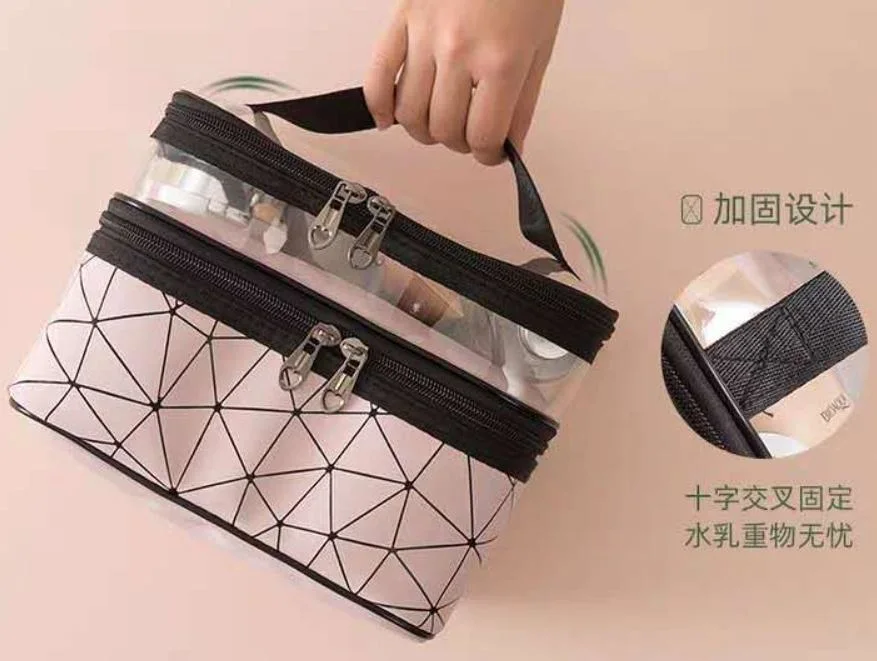 MD2379 Designer Fashion Ladies Cosmetic Bag Wholesale Makeup Storage Handbag