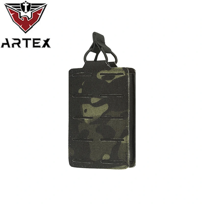 Outdoor Tactical Molle Ammo Pack Single Tandem M4 Magazine Sleeve Can Be Lifted Tactical Magazine Bag