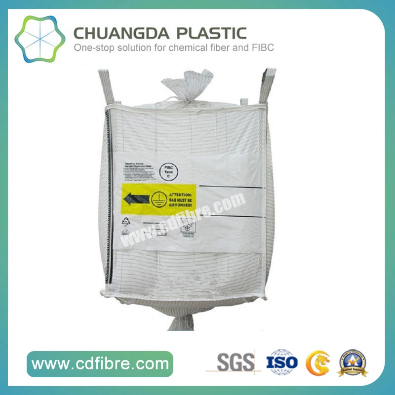 FIBC Jumbo Big Ton Bag with Filling and Discharge Spout