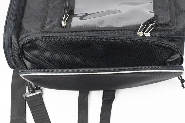 Waterproof Motorcycle Bag Scooter Tool Expandable Bag Magnetic Fuel Tank Bag Outdoor Bag