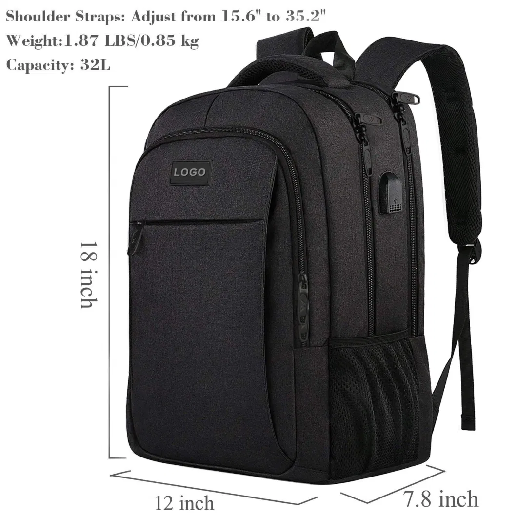Fashion Business School Sport Computer Laptop Bag Travel Backpack