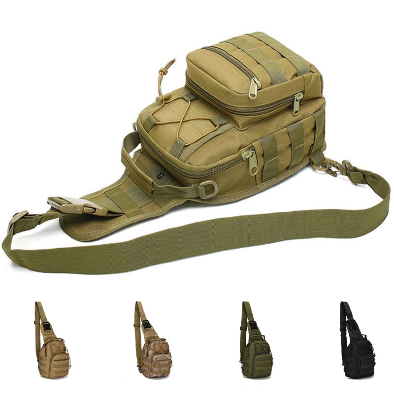 Large Sling Backpack EDC Tactical Shoulder Bag Mollechest Pack Waterproof Outdoor Camping Trekking Camera Pack