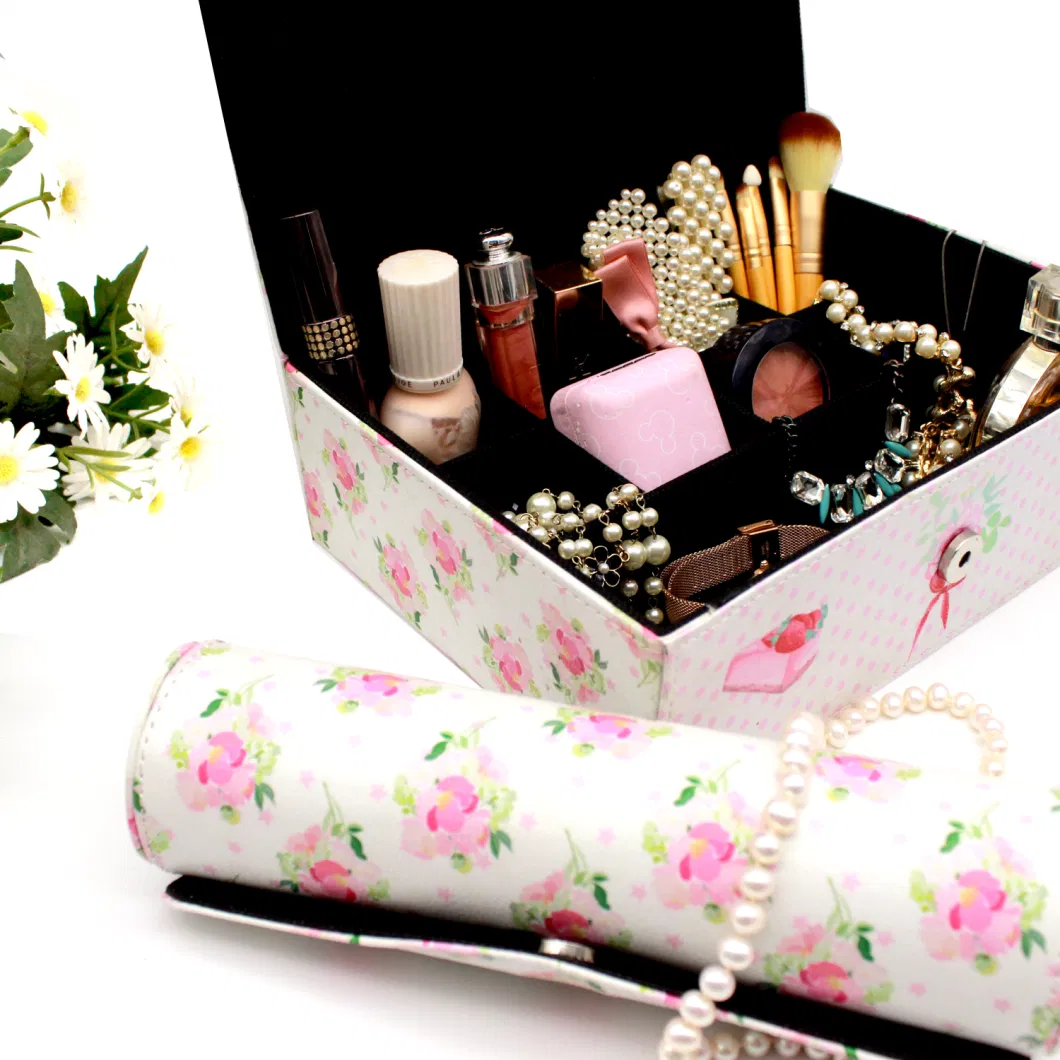 Makeup Cosmetic Beauty Organizer Case Bag Custom Travel Brushes Eye Shadow Storage Bag