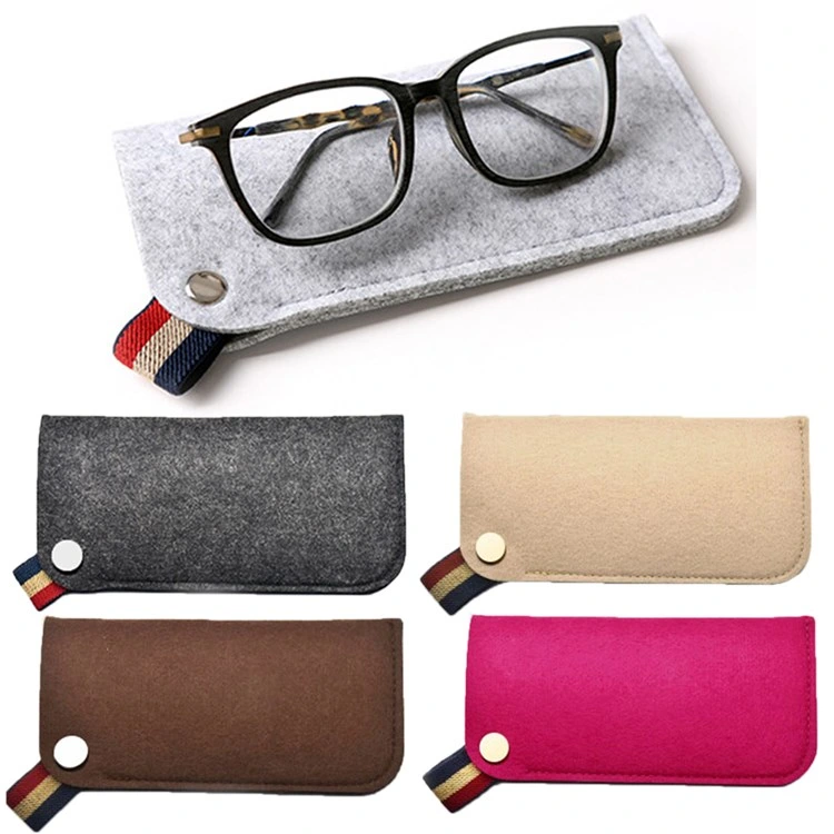 New Sunglasses Case Colorful Candy Eyeglasses Box Soft Glasses Bag Eyewear Accessoires