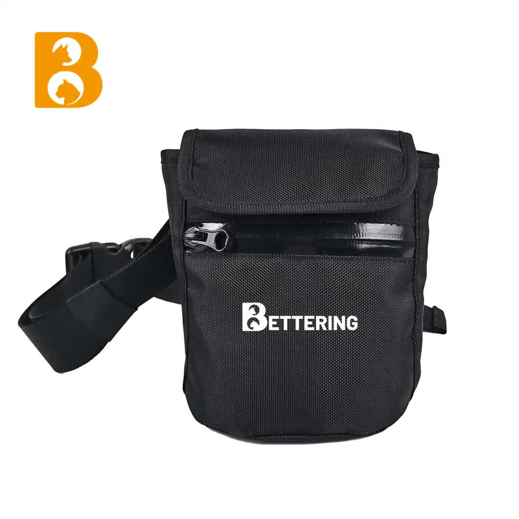 Adjustable Waterproof Magnetic Button Dog Waist Training Pouch Easily Carrier Multi-Functional Walking Travel Running Belt Bag Dispenser