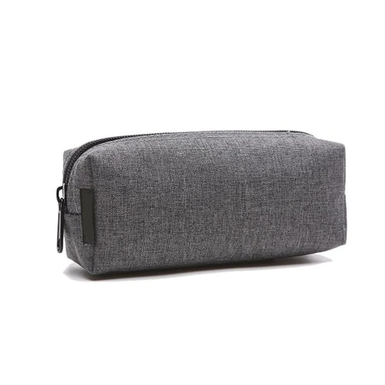 Fashion Portable Mini Long Zippered Makeup Pouch Texture Personalized Cosmetics Cosmetic Bag