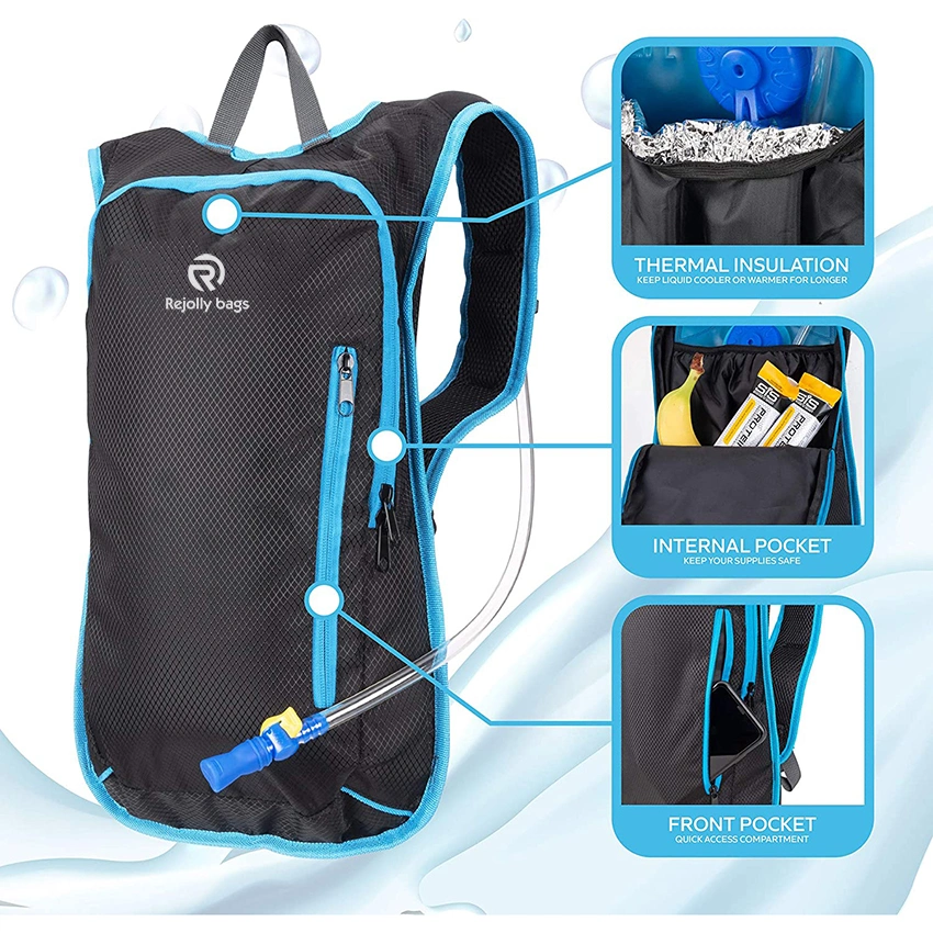 Hydration Backpack &amp; 2L Water Bladder, Hiking Running Cycling Outdoor Gear Hydration Bag