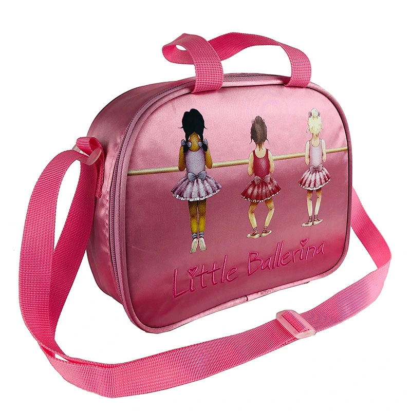 Custom Cute Romatic Cartoon Girls Tote School Bag