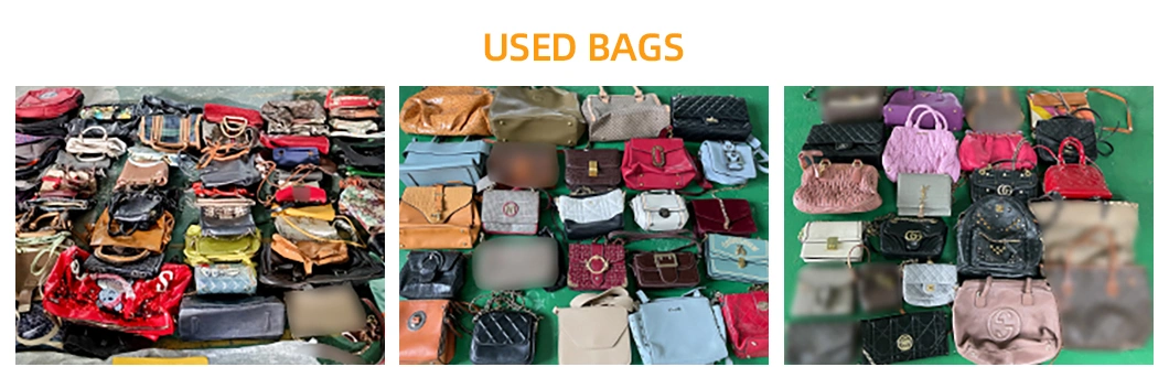 Factory Cheap Price School Used Purses for Sale Online Thrift Stores with Designer Bags
