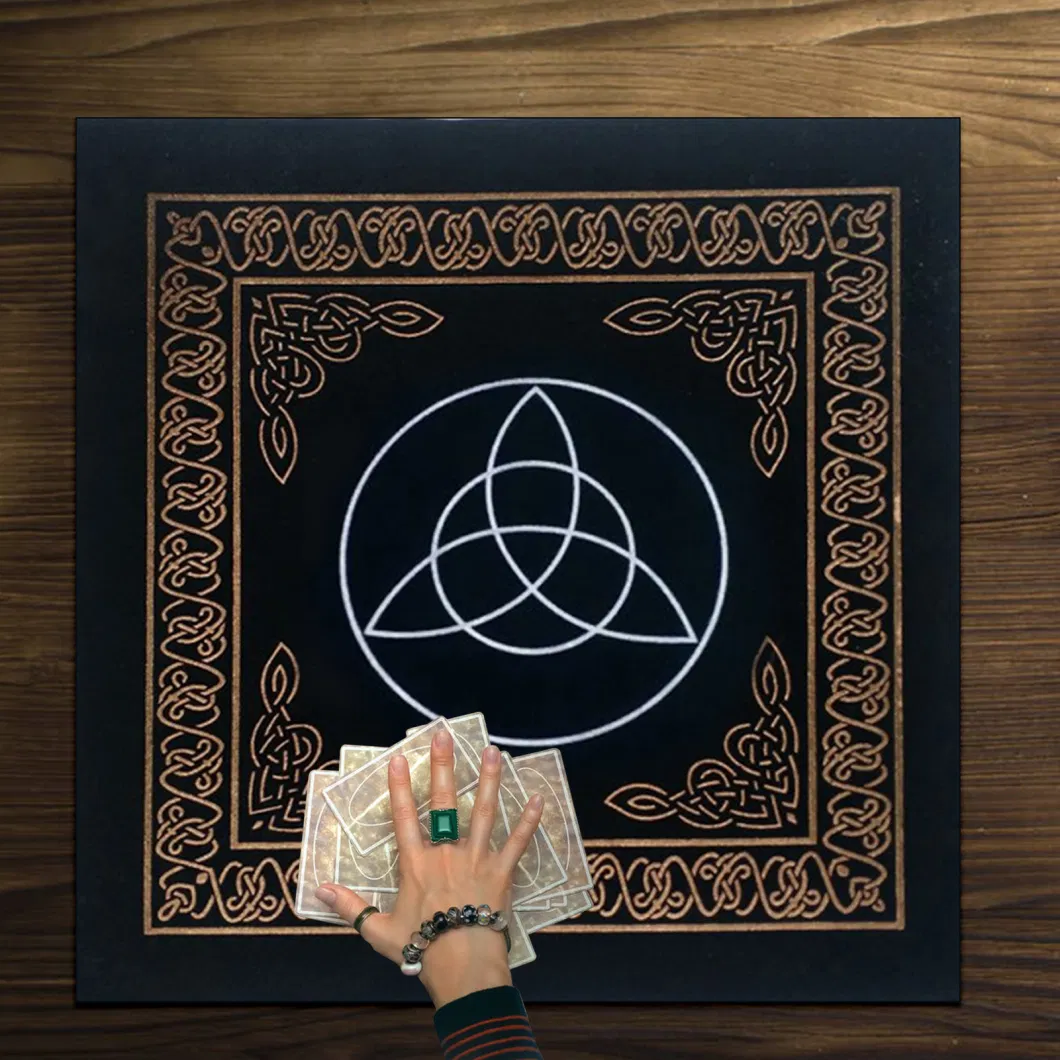 Constellations Tarot Card Tablecloth Velvet Divination Altar Cloth Board Games Oracle Card Pad Runes Witchcraft Supplies