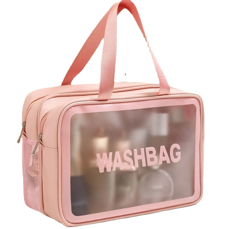 Makeup Portable Handle Women Large Capacity Ins Style Storage Bag Gift