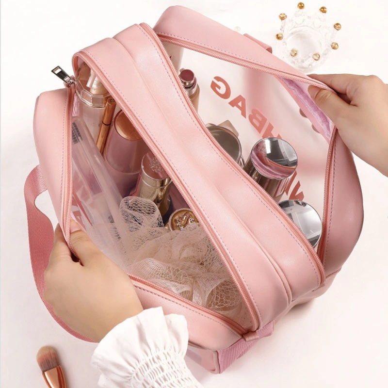 Makeup Portable Handle Women Large Capacity Ins Style Storage Bag Gift