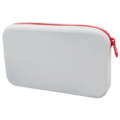 Borsa cosmetica impermeabile in silicone da viaggio Custodia in silicone Caricabatterie Organizzatore Makeup Borsa