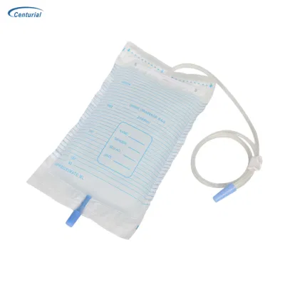 Sacchetto per urine mediche per volume con 1000, 1500 ml, 2000 ml opzionale