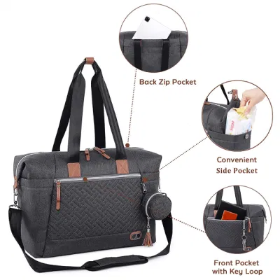 Borsa tote da viaggio con pannolino Borse per bambini con tappetino
