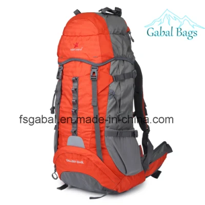  Zaino per escursioni in nylon impermeabile in montagna Sport di arrampicata