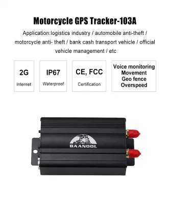 Coban Produttore 2g TK 103 a/B GPS Tracker con relè Al sistema di monitoraggio del carburante arresto motore GPS del veicolo