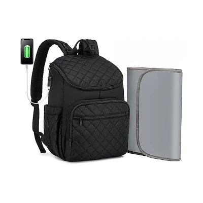  Borsa portatile impermeabile per pannolino con cuscinetto per bambini Ragazze