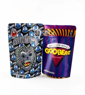 3.5g 1g Stand up plastica Gummy di tabacco in Mylar di alta qualità Confezione dell&prime;orso Ziplock edibile astuccio resistente all&prime;odore