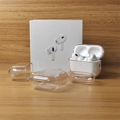  Magazzino USA/UE 3-5 giorni spedizione cuffie Custodia silicone per TPU PRO Custodia trasparente Airpods PRO 2 3 Max