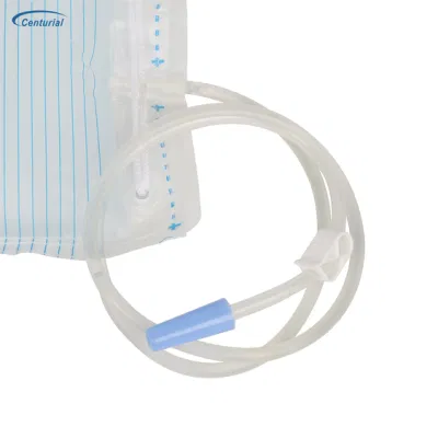 Sacchetto per urine mediche per volume con 1000, 1500 ml, 2000 ml opzionale