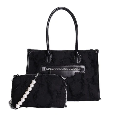 Borsa per borsa da viaggio femminile a una spalla dal design nicomorile di alta qualità con motivo madreperla