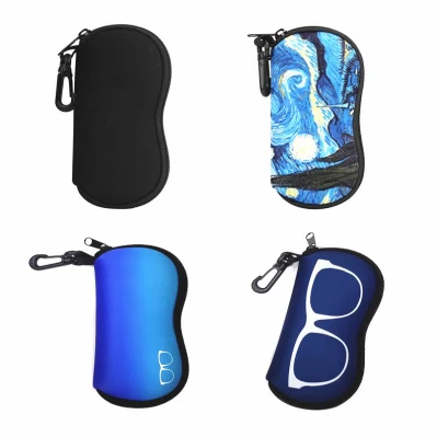  Borsa in vetro solare impermeabile all&prime;ingrosso Stretchy Neoprene, borsa in occhiali, custodia in vetro solare (PP0005)