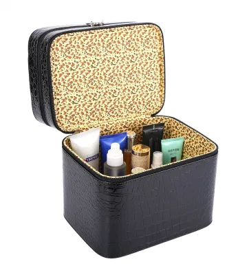  Portaspazzole Cosmetic Bag Makeup artista Organizzatore Donne da viaggio fare Borsa per WC in valigie