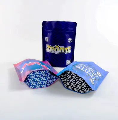 3.5g 1g Stand up plastica Gummy di tabacco in Mylar di alta qualità Confezione dell&prime;orso Ziplock edibile astuccio resistente all&prime;odore