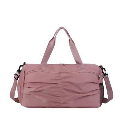 Borsa a spalla classica di alta qualità, semplice stile, colore solido Borsa Moda Overnight Weekender Multi-funzionale borsa da viaggio a Holdall