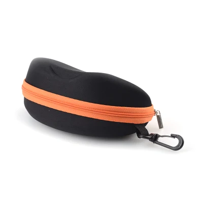Vendita all&prime;ingrosso personalizzata con logo zip Large Space Color Occhiali da sole Case EVA Custodie per occhiali