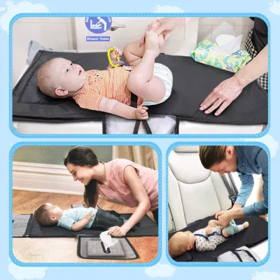 Mamma infantile multifunzione di alta qualità, pannolino grande, mummia di stoccaggio Borsa zaino per pannolino