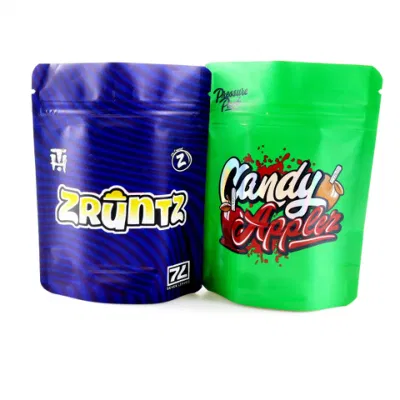 3.5g 1g Stand up plastica Gummy di tabacco in Mylar di alta qualità Confezione dell&prime;orso Ziplock edibile astuccio resistente all&prime;odore