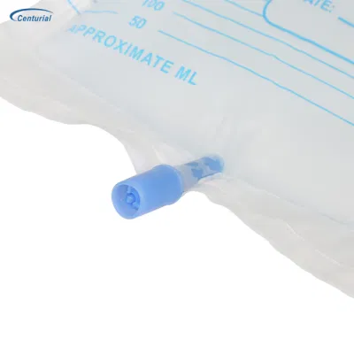 Sacchetto per urine mediche per volume con 1000, 1500 ml, 2000 ml opzionale