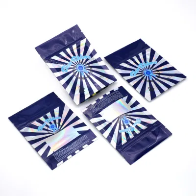  3,5grammi Stand up Ziplock Hot Sealed Food tabacco Mylar commestibile Custodia per il riciclaggio per il confezionamento dei fiori